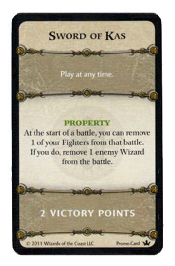 Dungeons & Dragons: Conquest of Nerath Board Game – Sword of Kas Promo