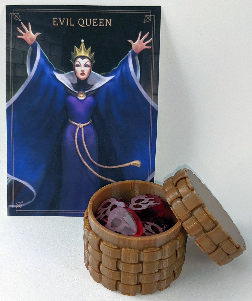Disney Villainous: LaserLand Evil Queen Token Upgrade
