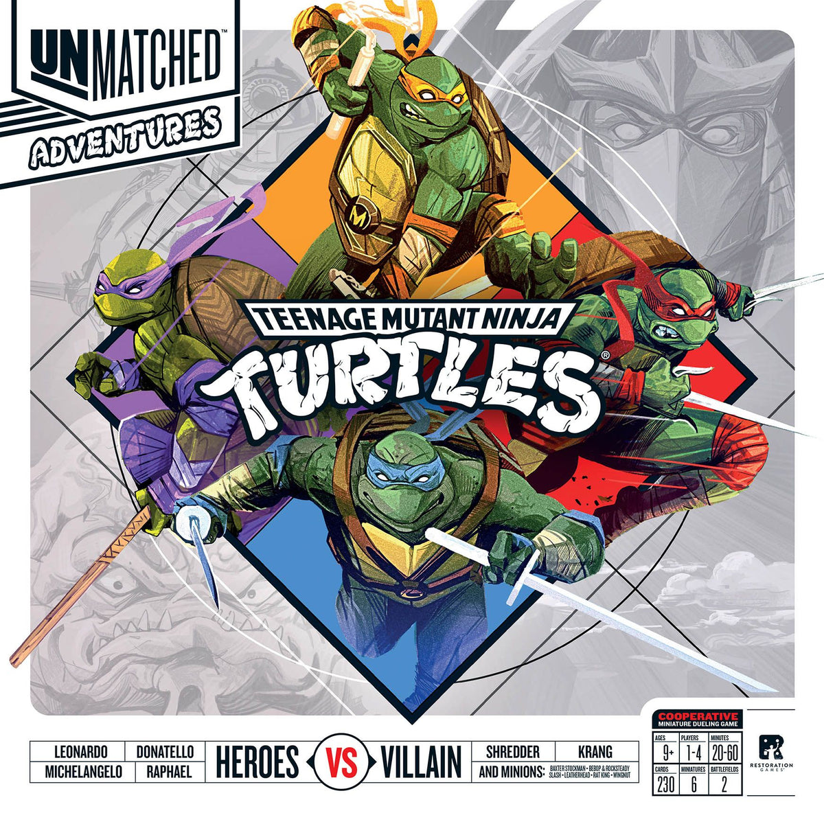 Unmatched Adventures: Teenage Mutant Ninja Turtles