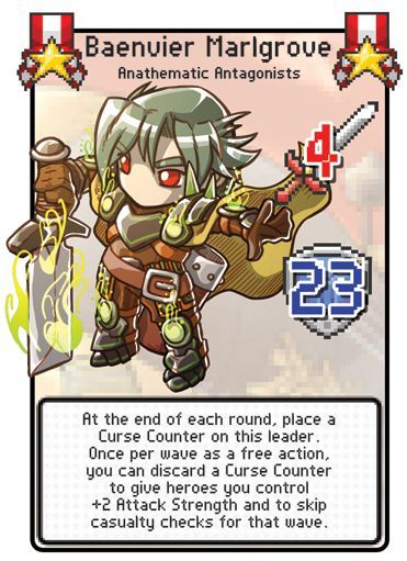 Pixel Tactics: HD Leader Card – Baenvier Marlgrove
