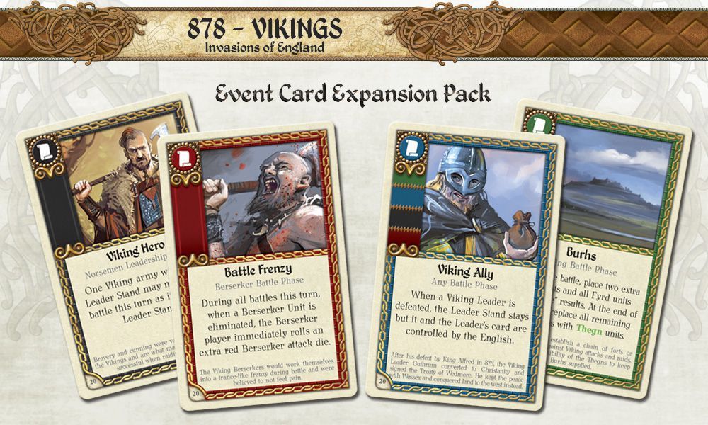 878 Vikings: Invasions of England – Event Card Expansion Pack