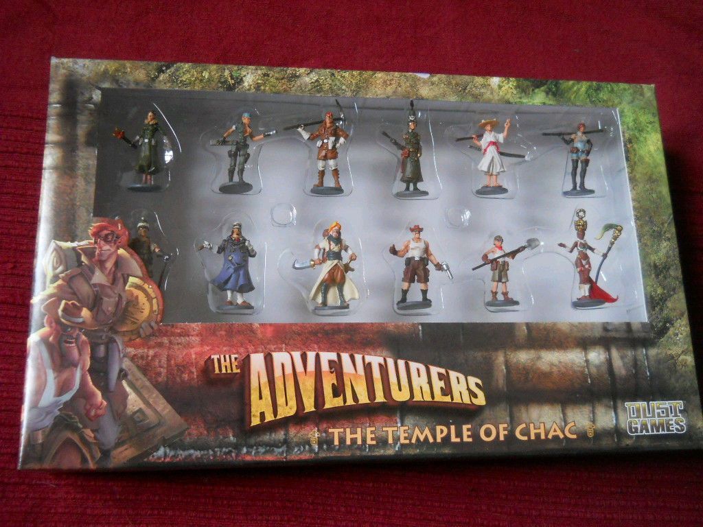 The Adventurers: The Temple of Chac – Pre-Painted Miniatures