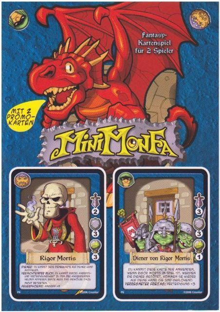 MiniMonfa: 2 promo cards