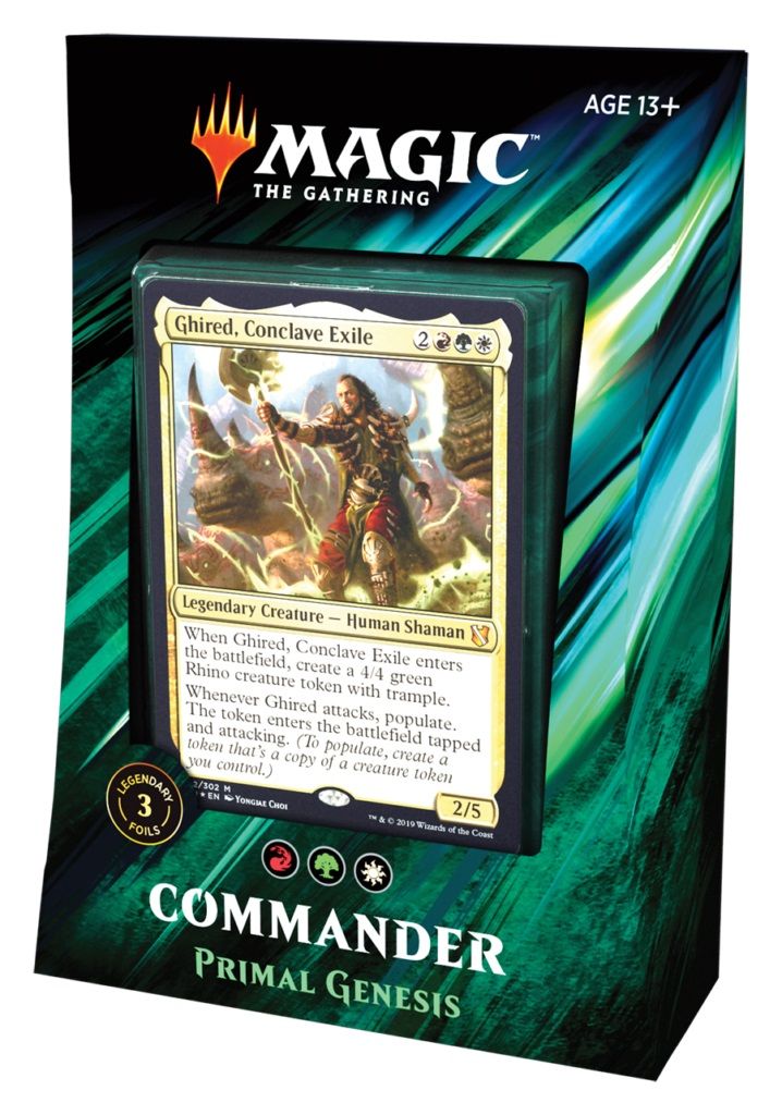 Magic: The Gathering — Commander 2019: Primal Genesis