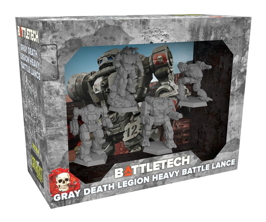 BattleTech: Gray Death Legion Heavy Battle Lance
