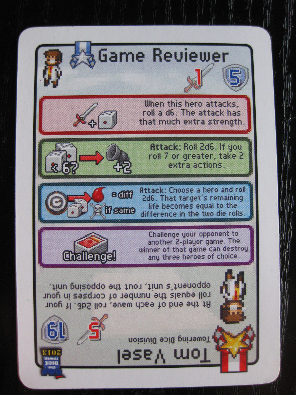 Pixel Tactics: Game Reviewer/Tom Vasel