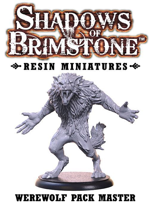 Shadows of Brimstone: Resin Special Enemy Werewolf Pack Master