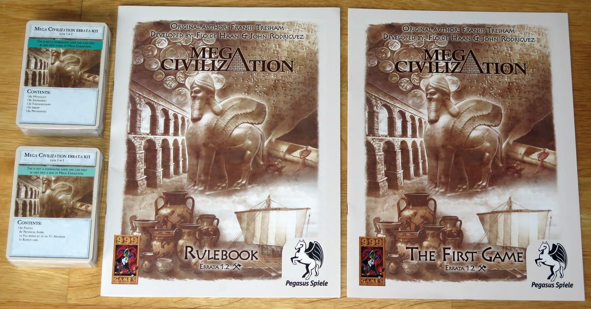 Mega Civilization: Errata Kit