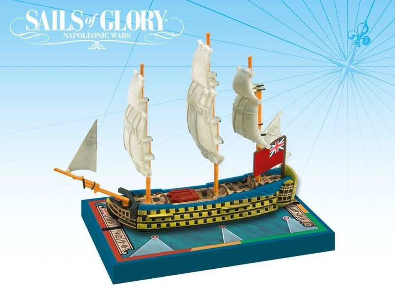Sails of Glory: Ship Pack – HMS Royal George 1788 / HMS Hibernia 1804