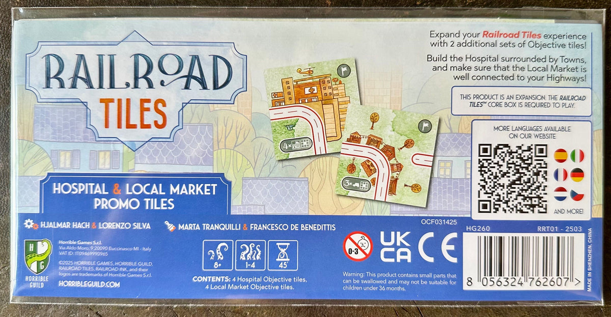 Railroad Tiles: Hospital & Local Market Promo Tiles