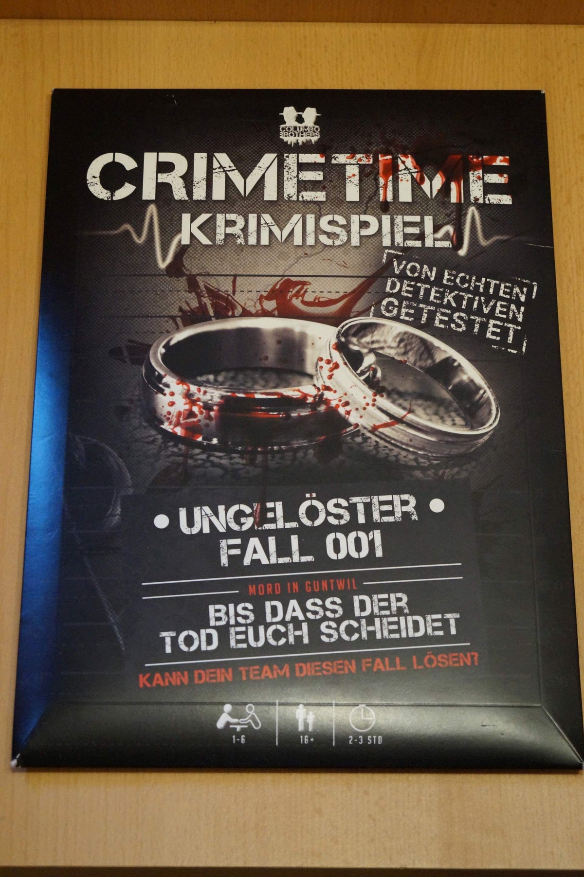 Crimetime: Fall 001 – Bis dass der Tod Euch scheidet...