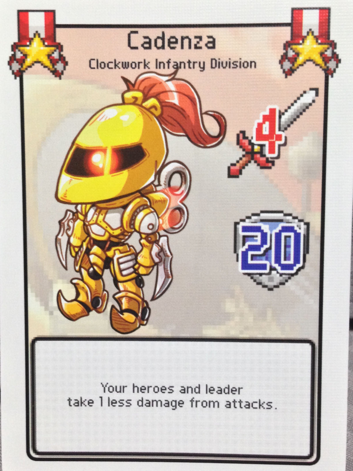 Pixel Tactics: HD Leader Card – Cadenza