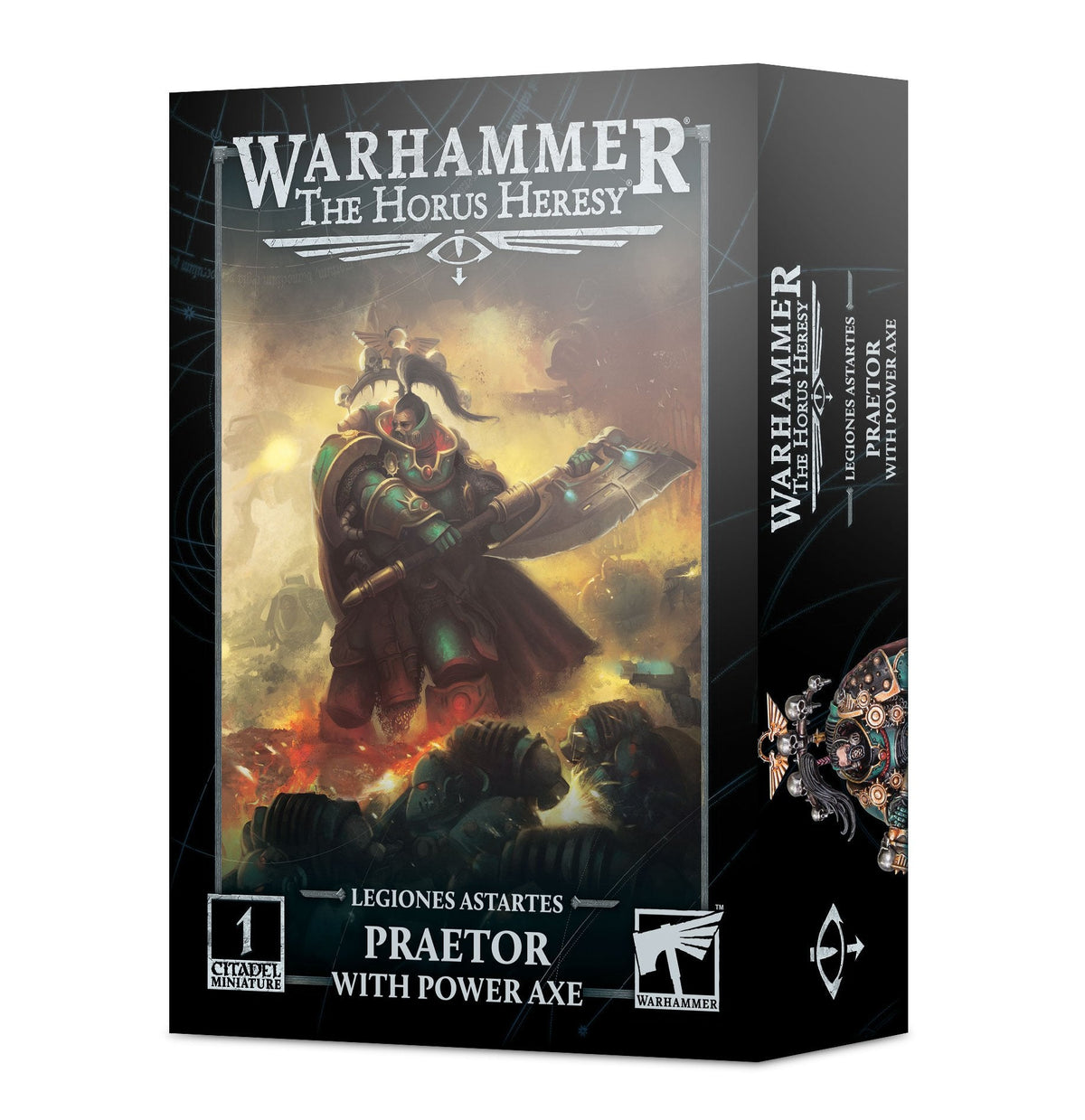 Legiones Astartes Praetor With Power Axe