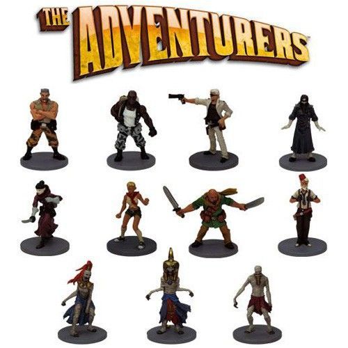 The Adventurers: The Pyramid of Horus Pre-Painted Miniatures