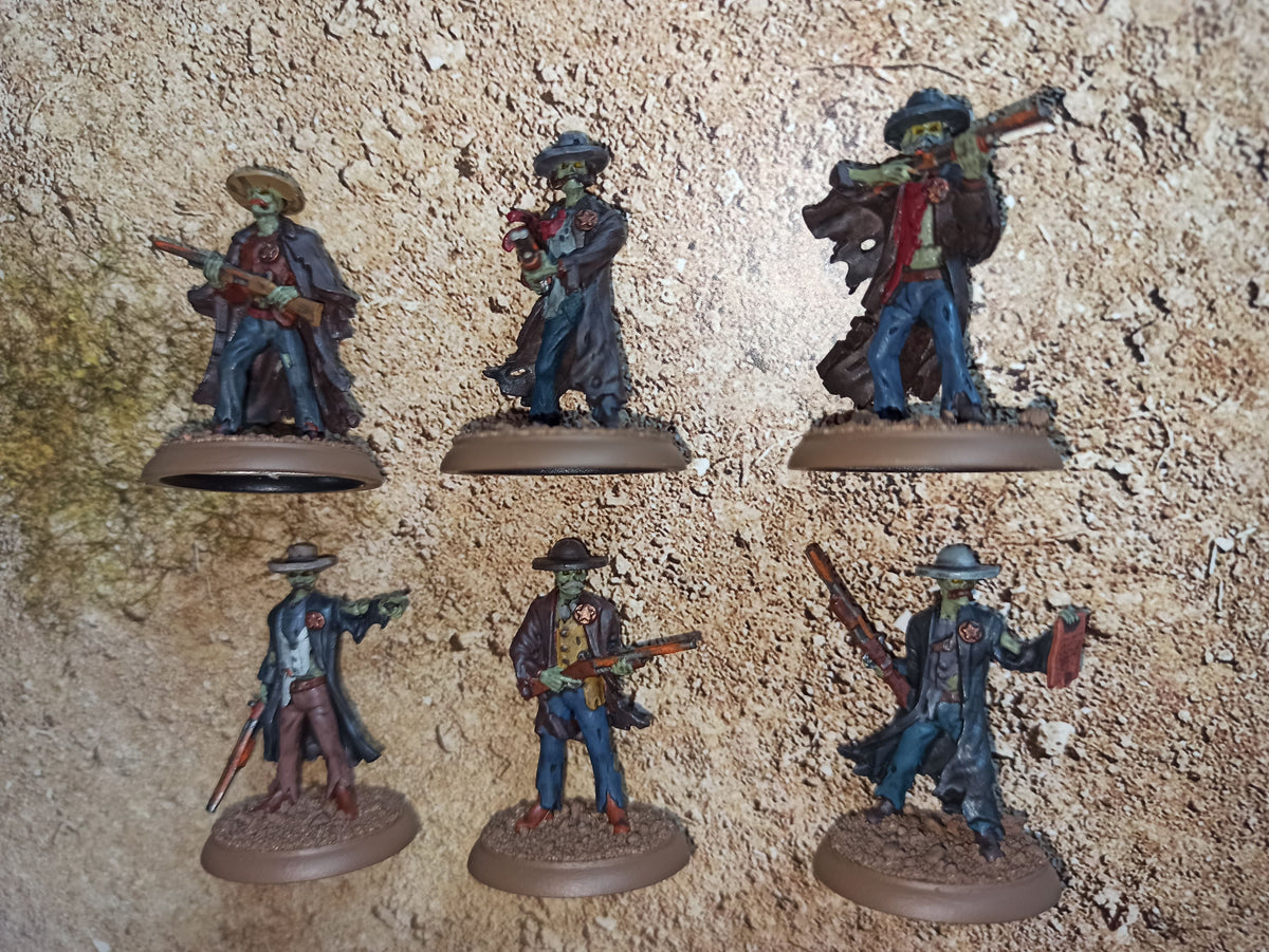 Shadows of Brimstone: The Lost Marshals Miniature Set