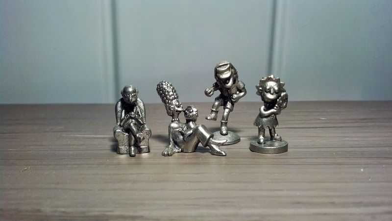 Monopoly: The Simpsons Extra Tokens