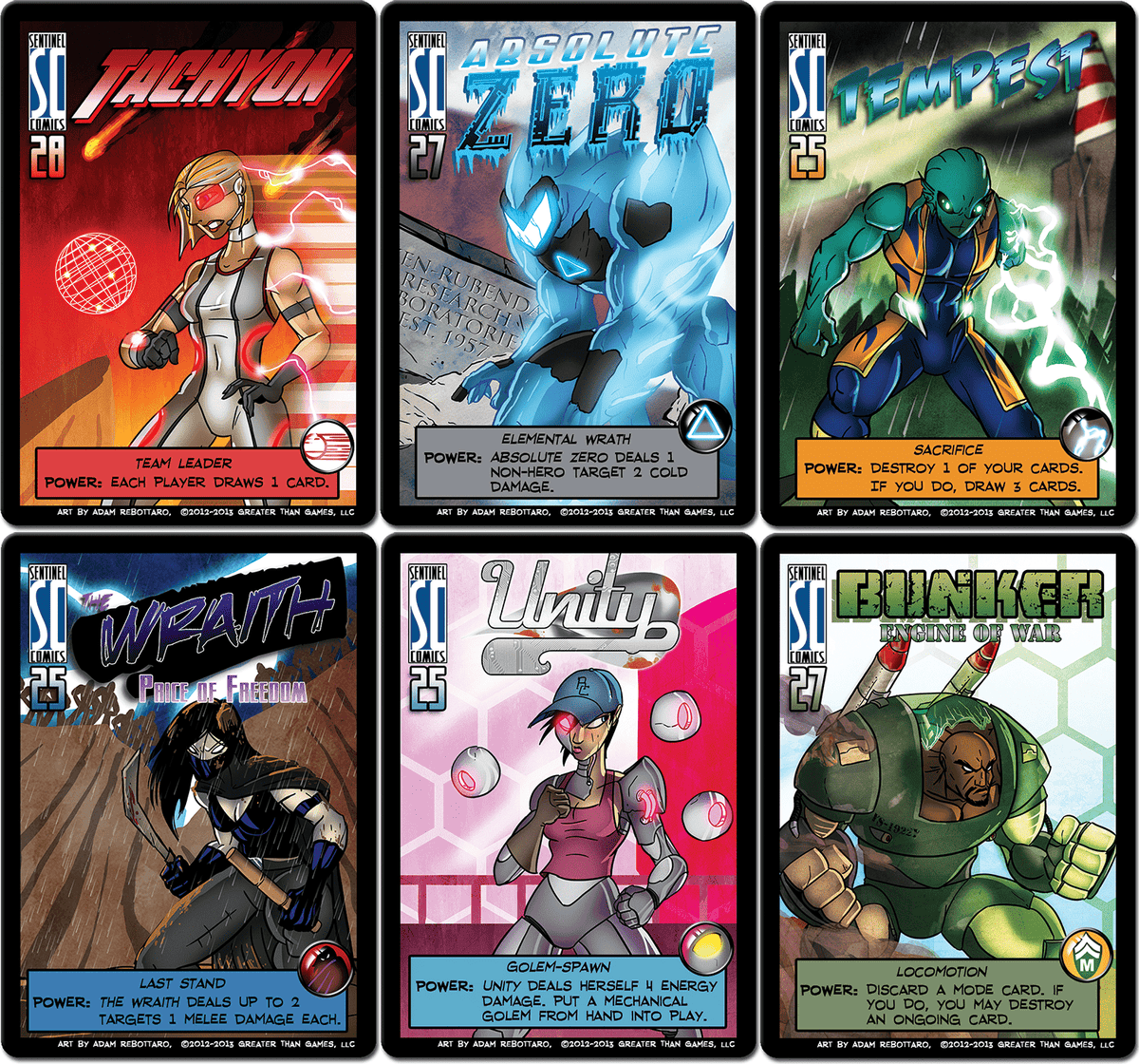 Sentinels of the Multiverse: Freedom Six Promo Pack