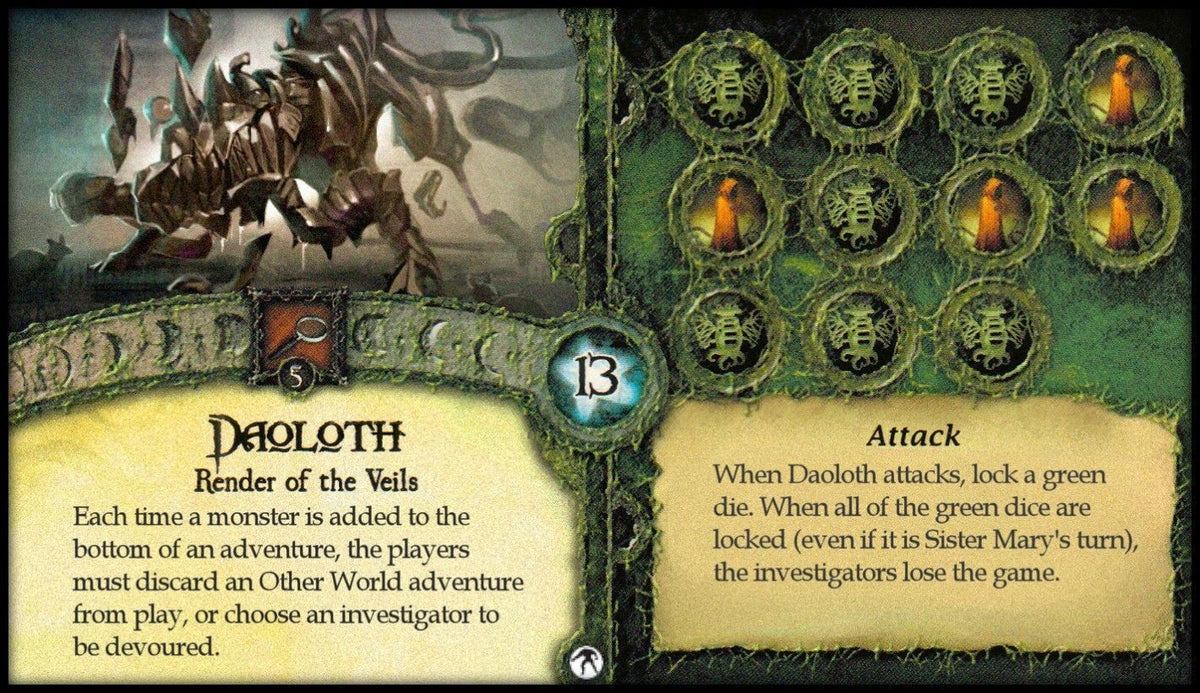 Elder Sign: Daoloth Promo Card
