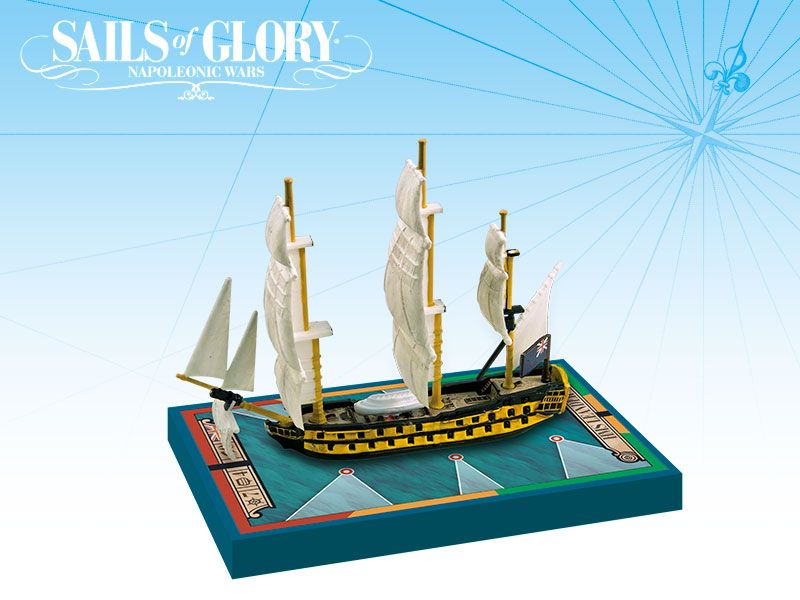 Sails of Glory: Ship Pack – HMS Leander 1780 / HMS Adamant 1780