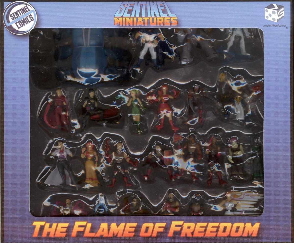 Sentinel Tactics: The Flame of Freedom – Miniatures