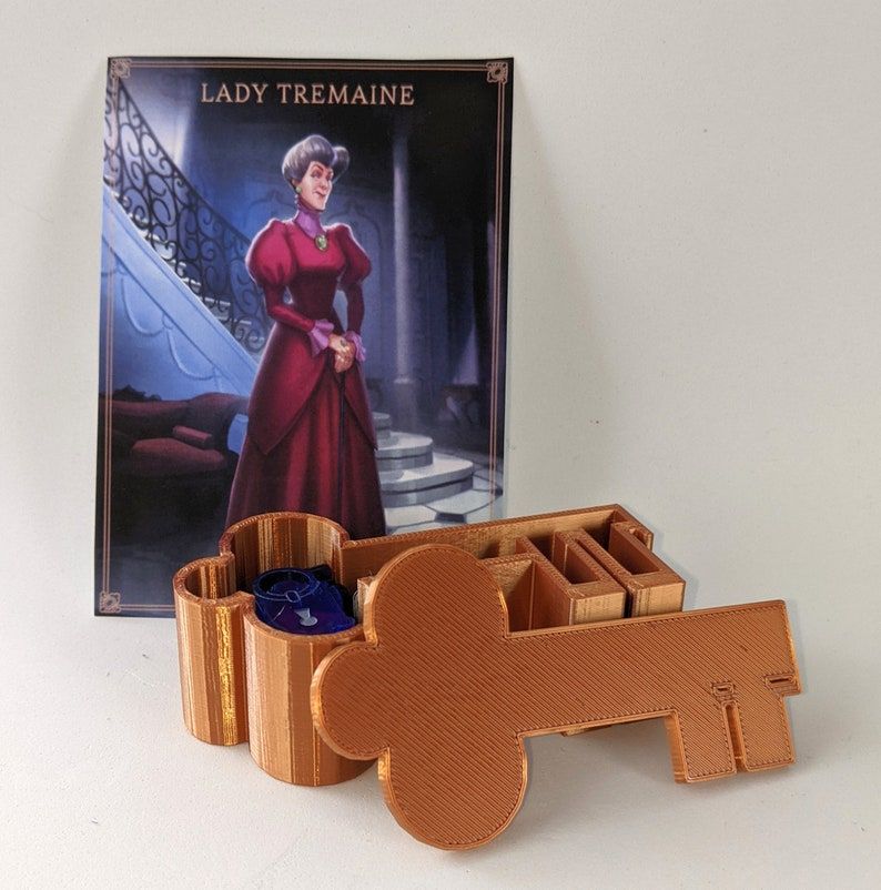 Disney Villainous: LaserLand Lady Tremaine Token Upgrade