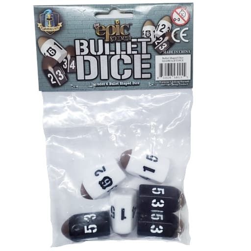 Tiny Epic Crimes: Bullet Dice 6 Pack