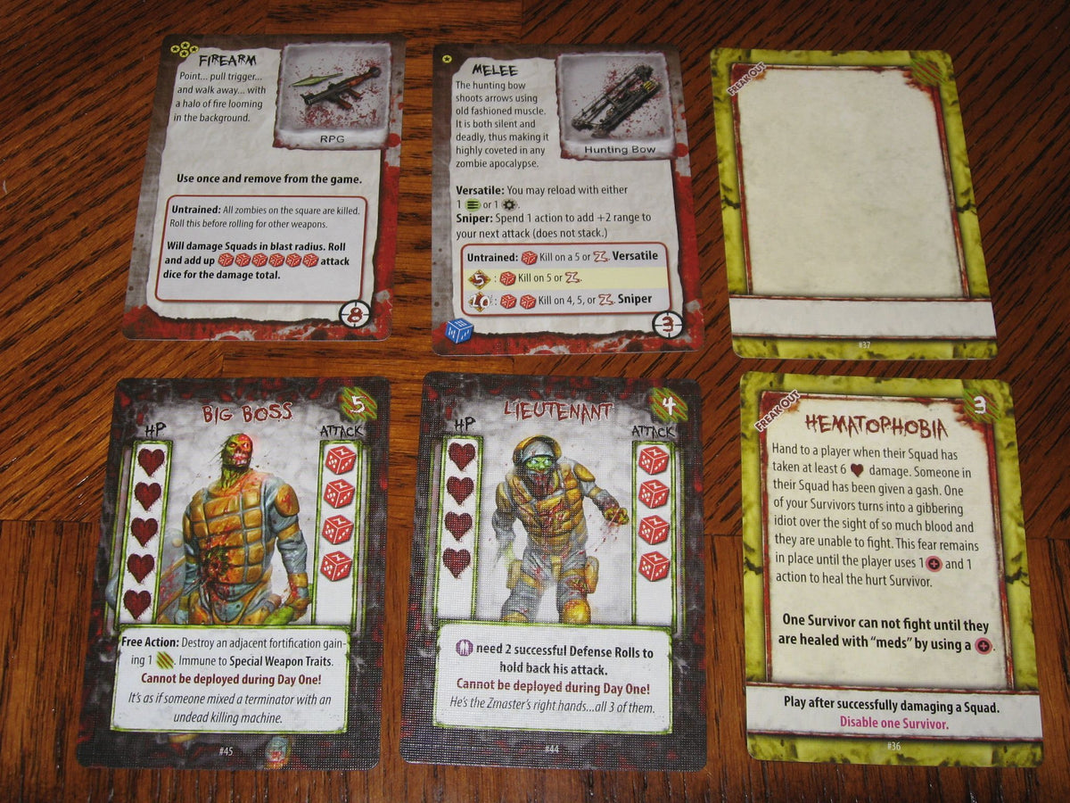 Zpocalypse: Bonus Cards