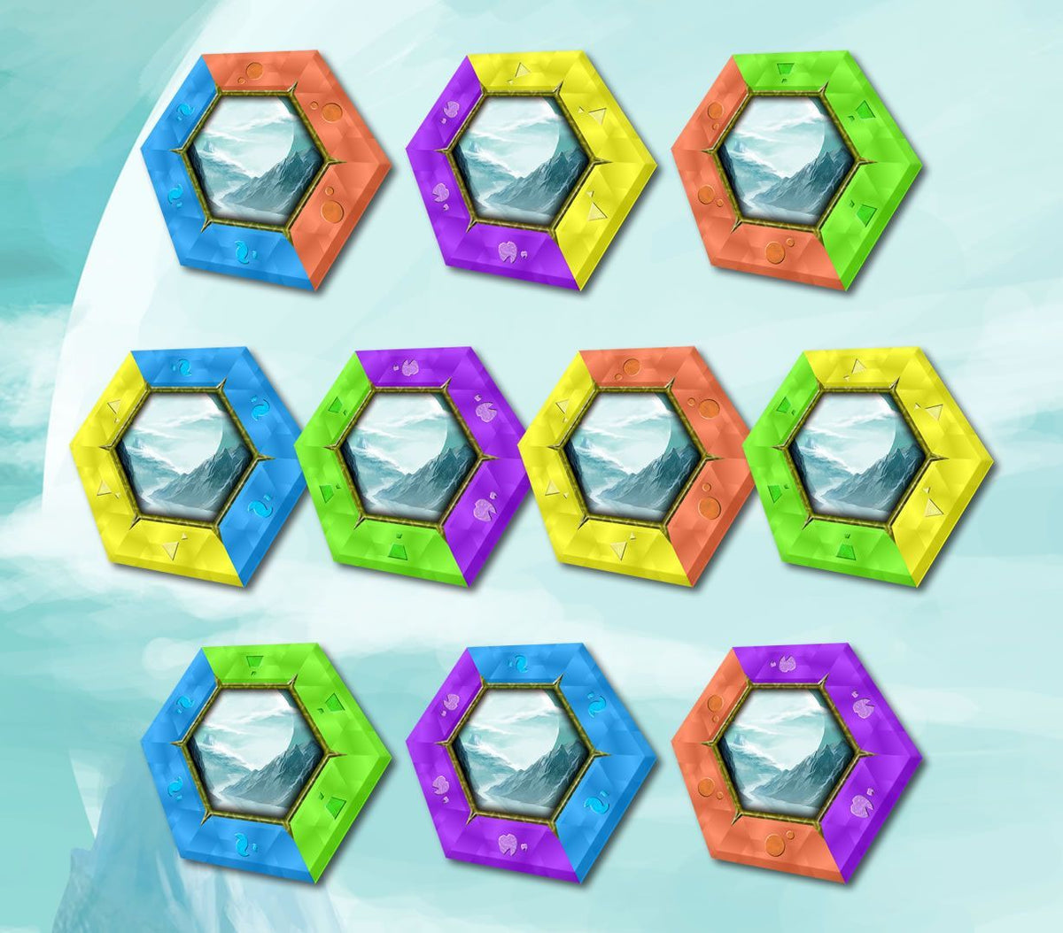 Mines of the Sacred Dragon: Tile Exp Set #3