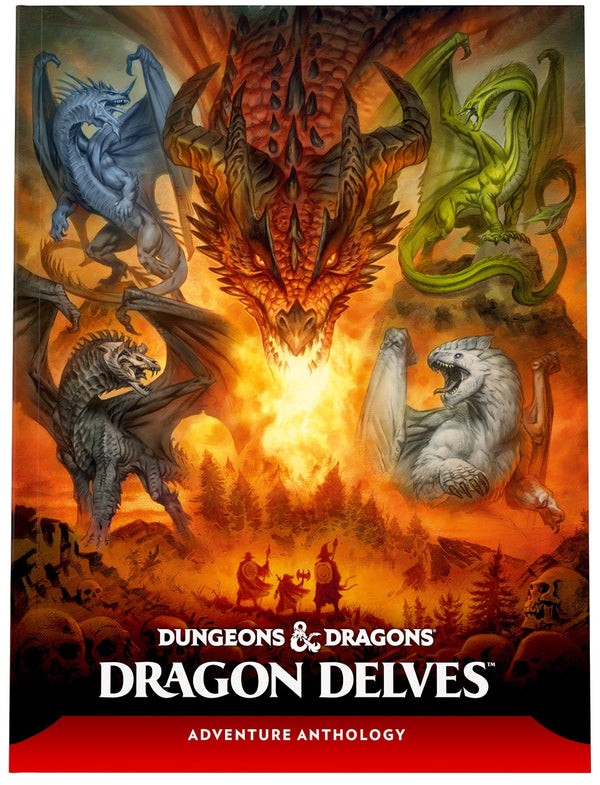 Dungeons & Dragons 2024: Dragon Delves Adventure Anthology Hardcover - Boardwalk Cafe & Games