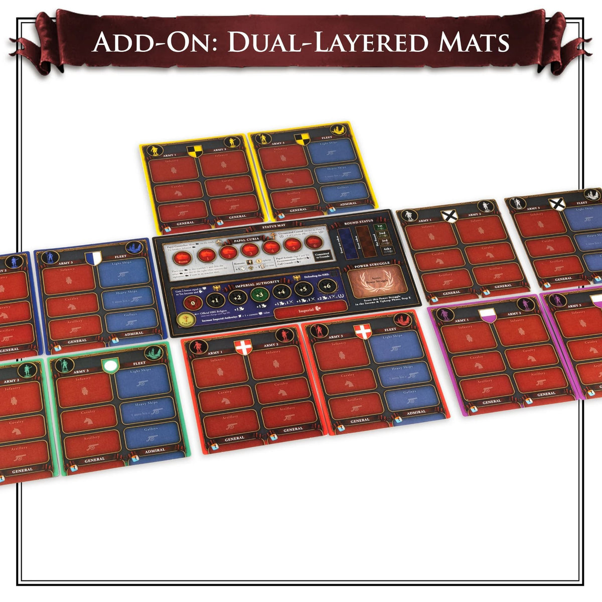 Europa Universalis: The Price of Power – Dual-layered Army/Fleet Mats