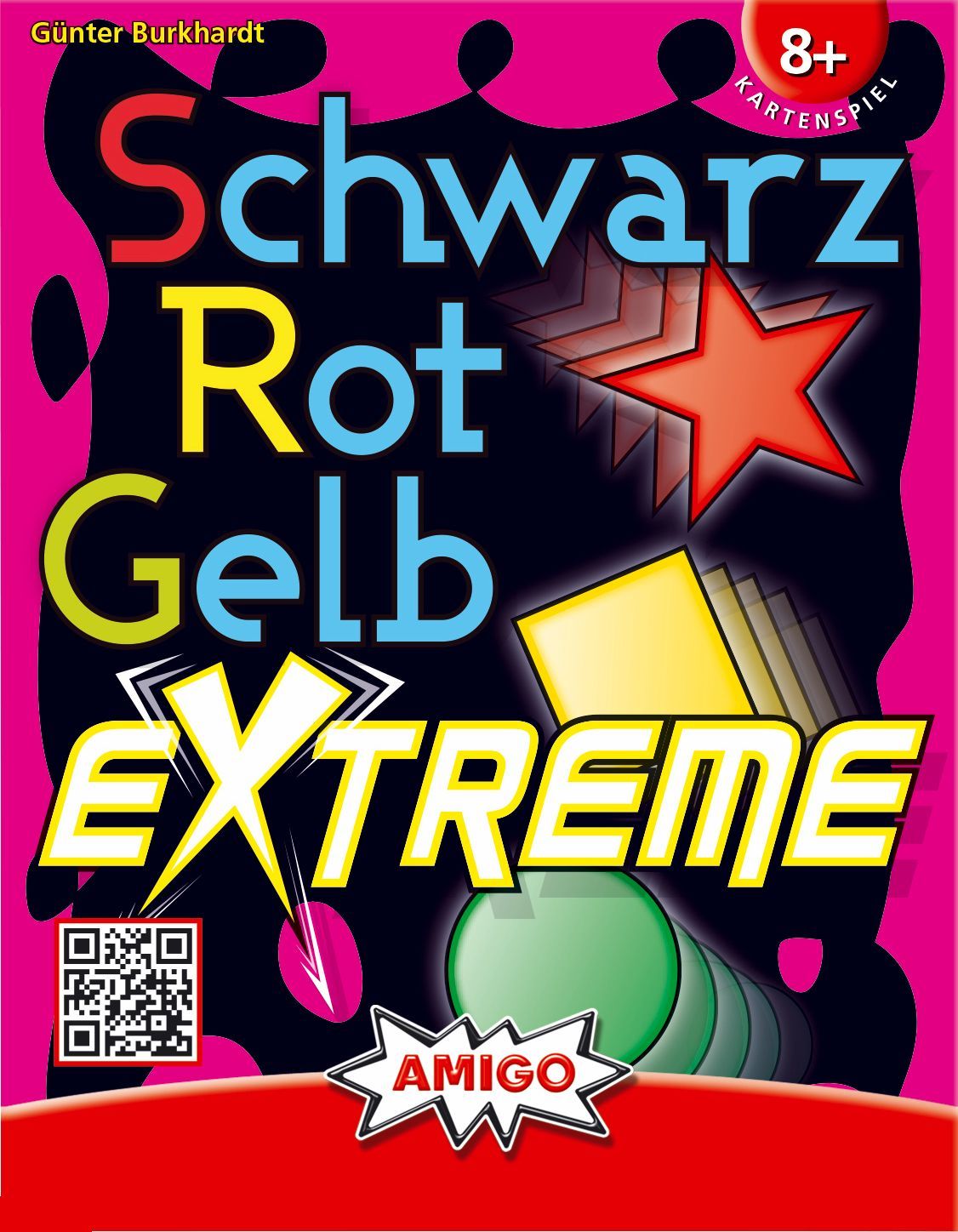 Schwarz Rot Gelb Extreme