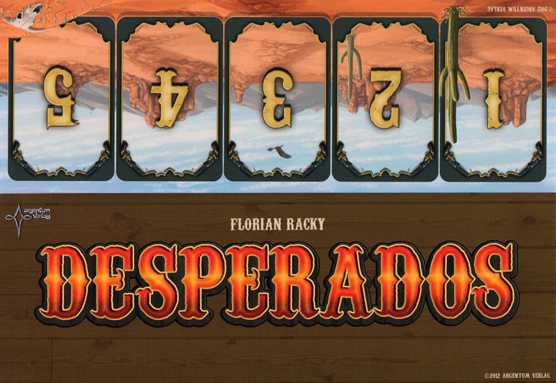 Desperados: Card Place Mat