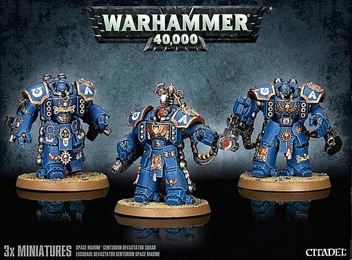 Space Marines Centurion Devastator / Assault Squad