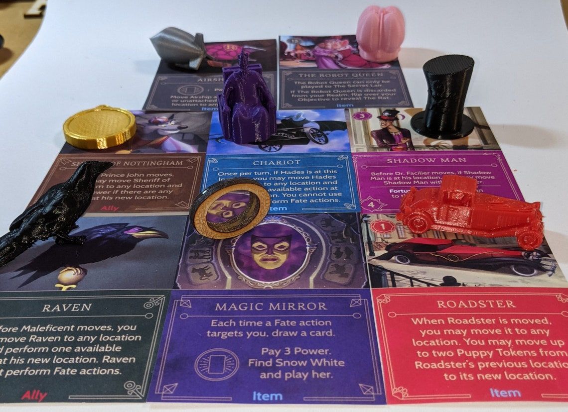 Disney Villainous: LaserLand Special Movers Token Upgrade