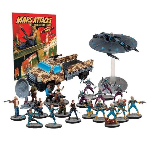 Mars Attacks: The Miniatures Game – Humanity Resists