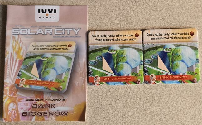 Solar City: Promo Set 2 – Biogen Bank