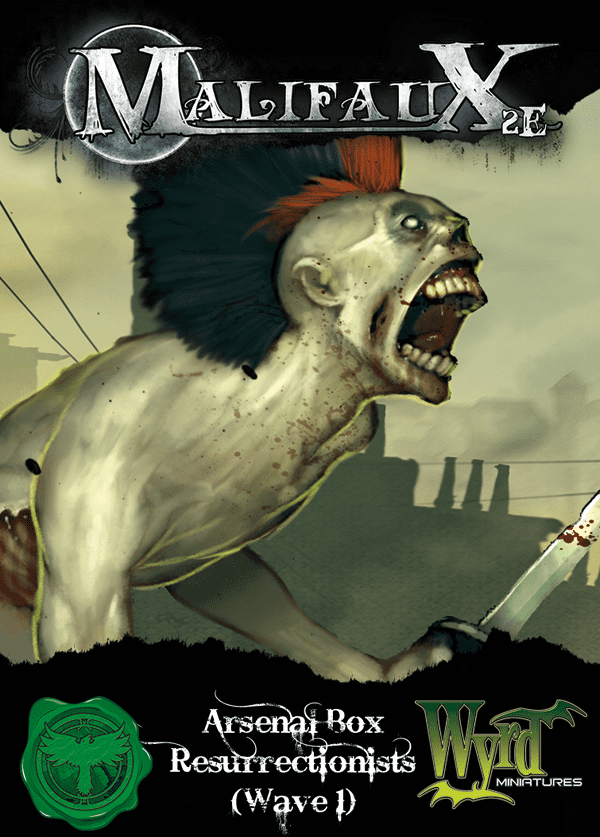 Malifaux: Arsenal Box – Resurrectionists (Wave 1)