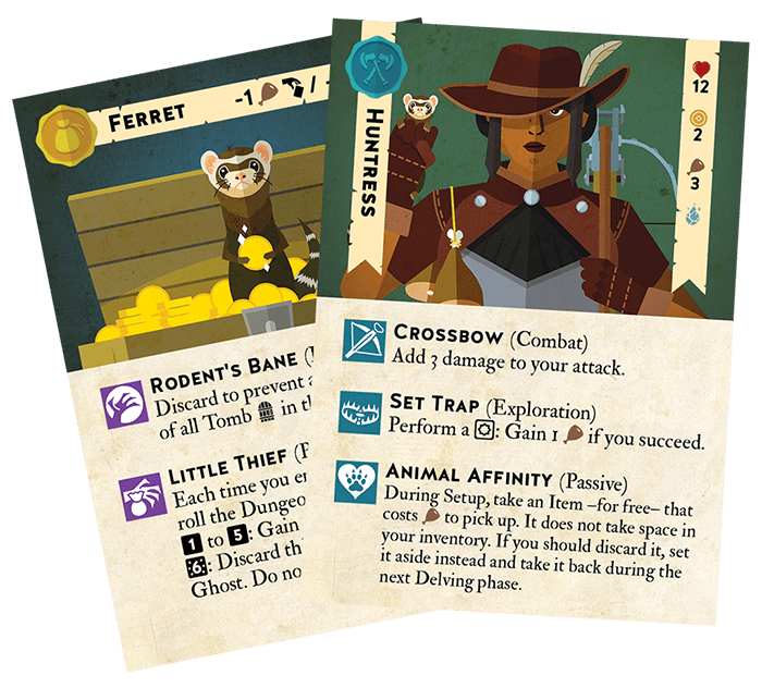 Mini Rogue: The Huntress and the Ferret