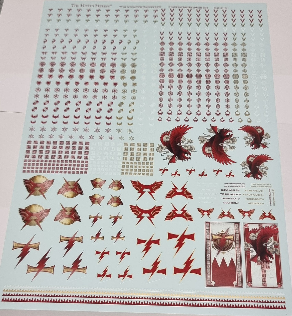 Legion Transfers: White Scars