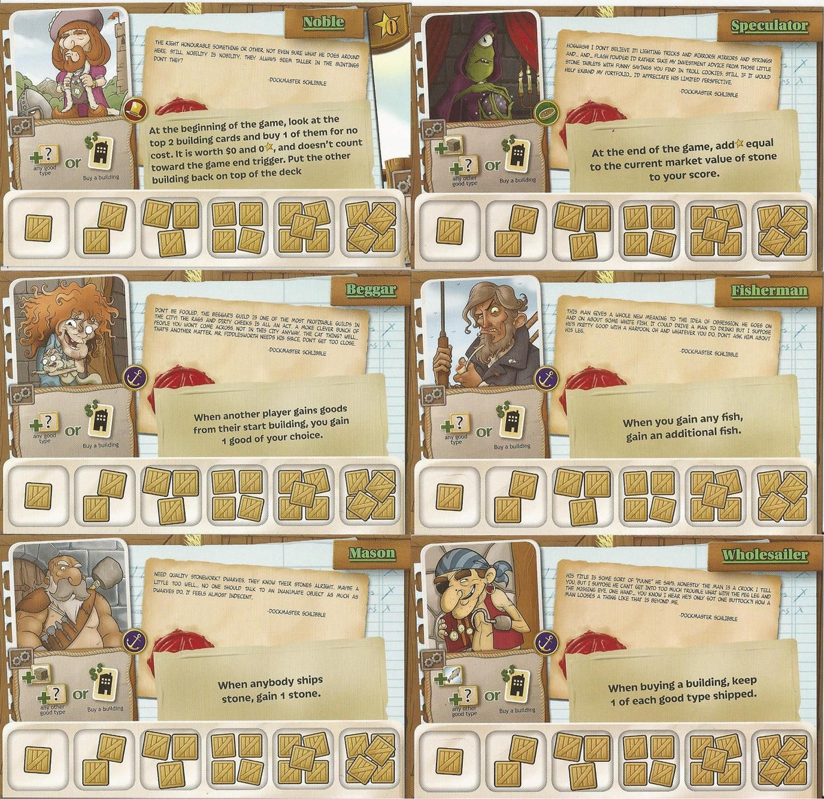 Harbour: Launch Promo Characters