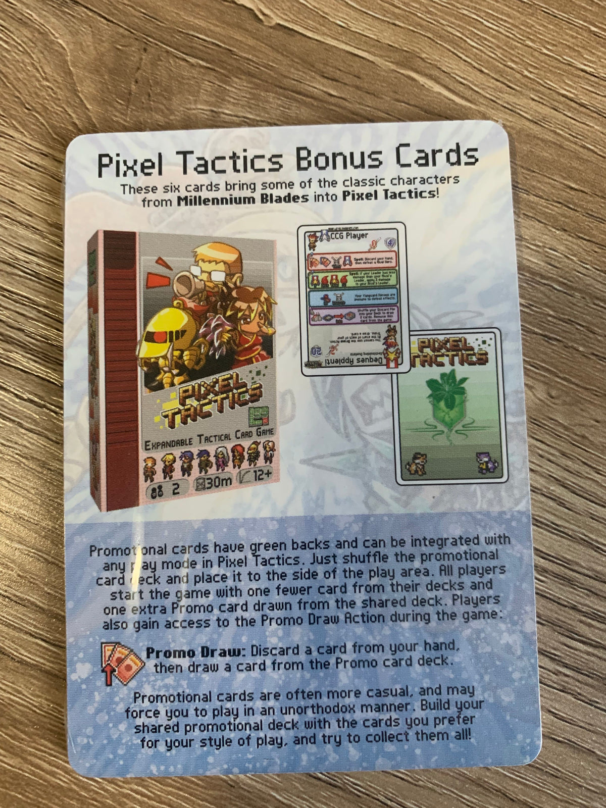 Pixel Tactics: Millennium Blades Promo Set