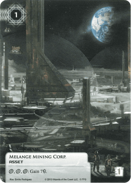 Android: Netrunner – Alternate Art Melange Mining Corp.
