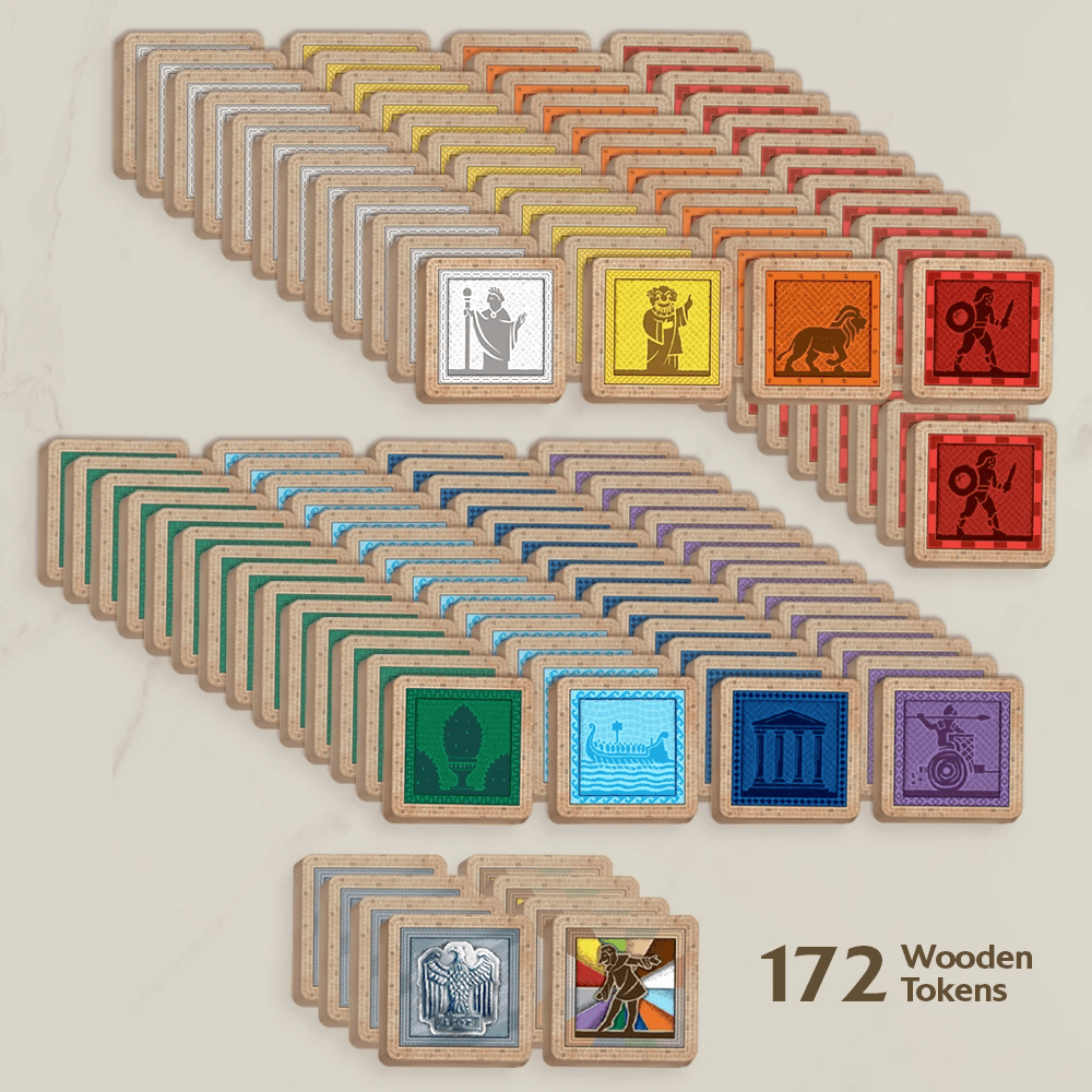 Colosseum: The Grand Spectacle – Performer Wooden Token Pack