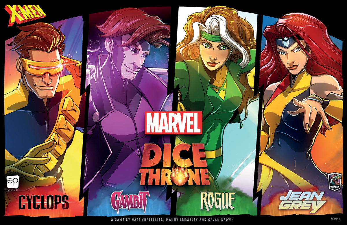 Marvel Dice Throne: X-Men – Cyclops v. Gambit v. Rogue v. Jean Grey