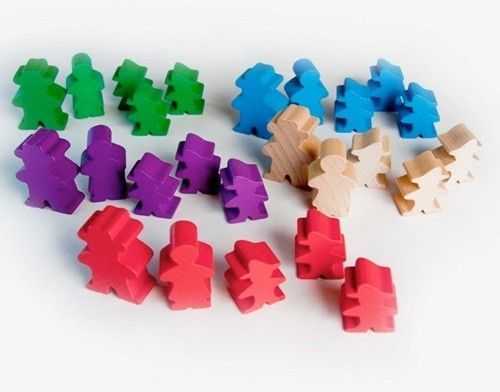 Agricola: Wooden Farmer set