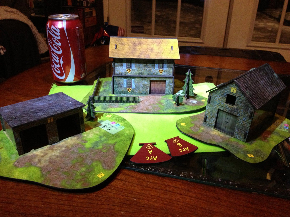 Sergeants Miniatures Game: Pontigou Farm Normandy Expansion
