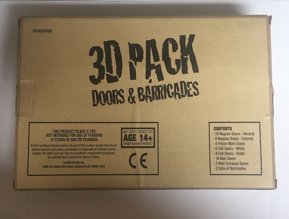 Zombicide: 3D Pack