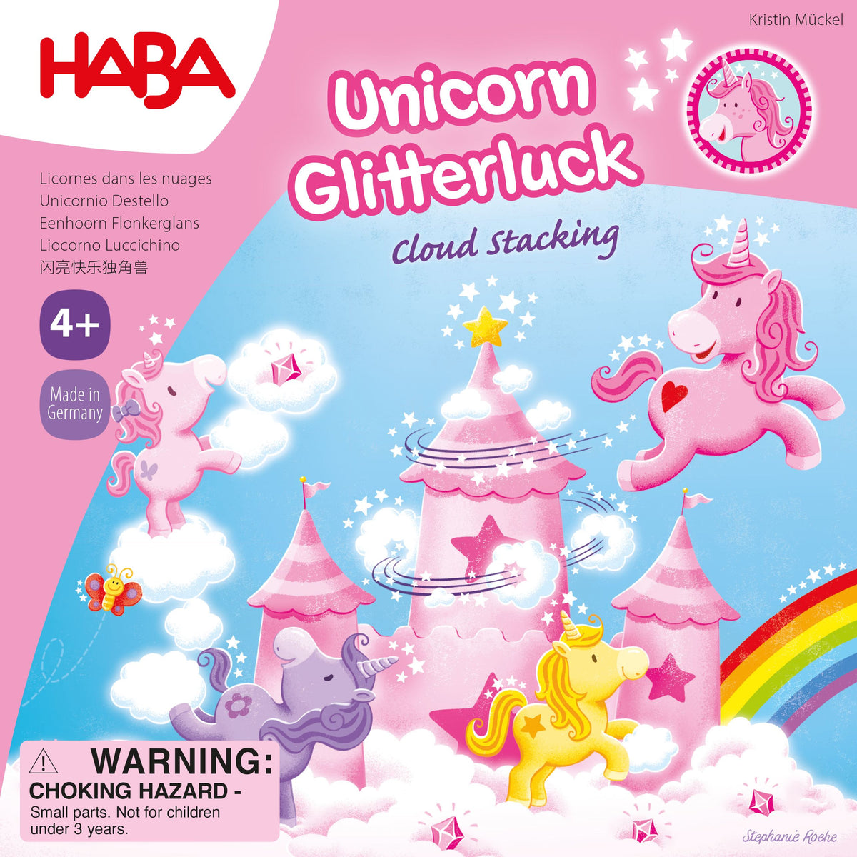 Unicorn Glitterluck: Cloud Stacking