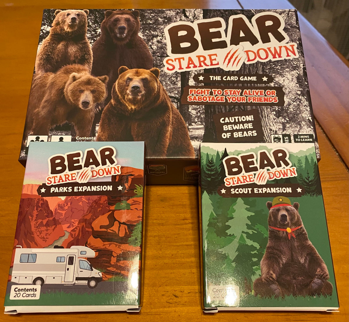 Bear Stare Down: The Card Game
