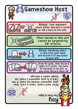 Pixel Tactics: Game Show Host/Roy
